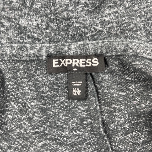 Express Turtleneck Sweater Womens Medium/Large Gray - Picture 2 of 9